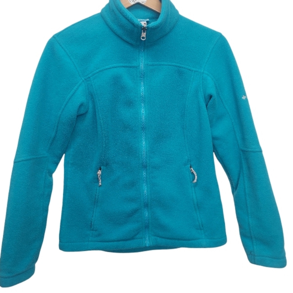 Columbia Interchange Teal Fleece Full Zip Jacket